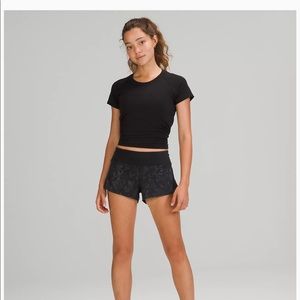 Lululemon deep camo speed short